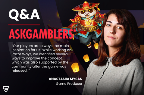 Q&A: Game Producer, Anastasiia Mysan speaks to AskGamblers